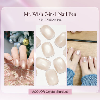 MR WISH Magnetic Cat Eye Nail Pen - Crystal Stardust