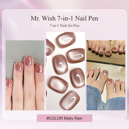 MR WISH Magnetic Cat Eye Nail Pen - Misty Rain