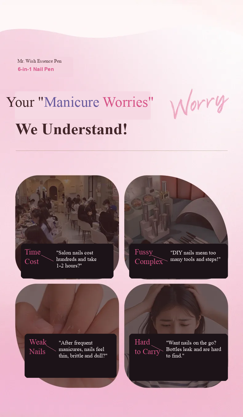 Alternative to expensive nail salon visits with MR WISH Cat Eye Nail Pen