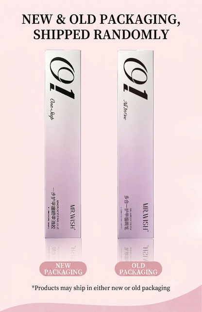 Professional nail salon results using MR WISH Cat Eye Nail Pen